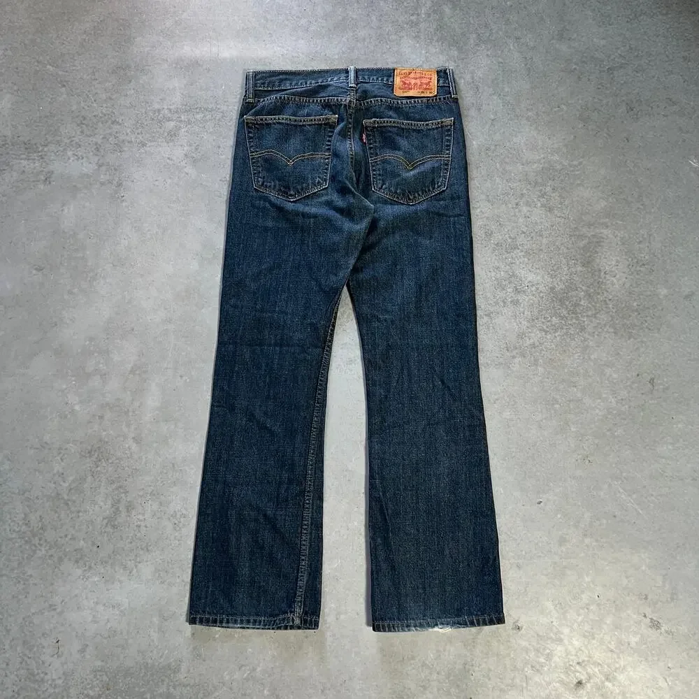 Levi's 527 Bootcut Men's Size 31x30 Jeans Blue Slim Flare Denim